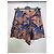 Emilio Pucci Short de seda estampado bambú Azul Beige Burdeos - vista 2