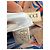 Emilio Pucci Short de seda estampado bambú Azul Beige Burdeos - vista 4