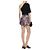 Emilio Pucci Short de seda estampado bambú Azul Beige Burdeos - vista 6