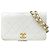 Portafoglio Chanel Wallet on Chain in pelle Bianco
