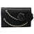 Clutch Flap in pelle Chanel Nero - vista 2
