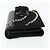 Clutch Flap in pelle Chanel Nero - vista 4