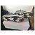 Jimmy Choo Sneakers Miami Argento Grigio Silver hardware - vista 4