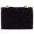 Chanel Wallet on Chain aus gestepptem Samt Lila - Ansicht 3