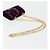 Chanel Wallet on Chain aus gestepptem Samt Lila - Ansicht 7