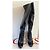 Guess Dania Botas Altas de Cuero Negro, Talla 37 - vista 3