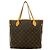 Borsa Tote Louis Vuitton Neverfull MM Monogram Leather Marrone