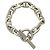 Hermès HERMES Chaine d'Ancre TGM Bracciale Argento