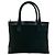 Gucci GG Pattern Canvas und Leder Tote Bag Schwarz - Ansicht 3