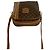 Céline Borsa a Spalla Celine Vintage Magadham Blazon Triomphe Marrone - vista 4