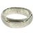 Tiffany & Co. Vintage Knife Edge Band Ring Silber