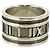 Anello Tiffany & Co. Vintage Atlas Wide Band Argento - vista 6