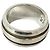 Tiffany & Co. Grooved Double Line Band Ring Silber - Ansicht 5