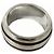 Tiffany & Co. Grooved Double Line Band Ring Silber - Ansicht 6
