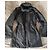 Ermanno Scervino Abrigo de nylon negro y cuero - vista 2