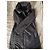 Ermanno Scervino Abrigo de nylon negro y cuero - vista 3