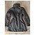 Ermanno Scervino Abrigo de nylon negro y cuero - vista 6
