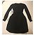 Blumarine Vestido Envelope Preto com Cristais - vista 2