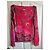 Etro Top de Manga Larga Estampado Floral Rojo Castaño Rosa Roja Dorado Púrpura - vista 2