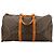 Louis Vuitton Vintage Monogram Canvas Keepall 50 Reisetasche Braun