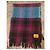 Sciarpa in tartan Vivienne Westwood Nero Porpora Blu chiaro - vista 9