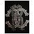 Sciarpa Roberto Cavalli in lana con logo in cristalli - Nero - vista 2