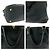 Prada Vitello Daino Leder Tote Bag Schwarz - Ansicht 5