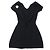 Timeless Vestido de punto de algodón Chanel P51276 Azul Azul marino - vista 9