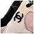 Chanel COCO Mark Matelasse Wildleder-Sneaker Schwarz Pink Weiß - Ansicht 10