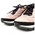 Chanel COCO Mark Matelasse Wildleder-Sneaker Schwarz Pink Weiß - Ansicht 5