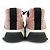 Chanel COCO Mark Matelasse Wildleder-Sneaker Schwarz Pink Weiß - Ansicht 6