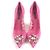 Dolce & Gabbana Taormina Spitze Kristall Pumps von Dolce&Gabbana Pink - Ansicht 5
