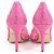 Dolce & Gabbana Taormina Spitze Kristall Pumps von Dolce&Gabbana Pink - Ansicht 6