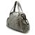 Borsa Tote 2way in nylon Unlimited Chanel Argento - vista 2