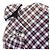 Camicia Balenciaga con cappuccio a quadri sbiaditi Camicia in cotone Multicolore - vista 2