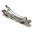 Hermès Accessorio per capelli in seta Hermes Eclipse GM Bianco  - vista 4