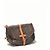 Borsa a tracolla Louis Vuitton Monogram Perforated Saumur 30 Canvas M93998 Marrone - vista 3