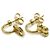 Blooming Ohrringe Louis Vuitton Golden - Ansicht 2