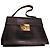 Autre Marque Coccinelle Borsa in pelle goffrata blu scuro