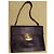 Autre Marque Coccinelle Borsa in pelle goffrata blu scuro - vista 7