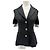 Autre Marque MISS CIRCLE Kurzer schwarzer Blazer