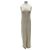 Jil Sander Ärmelloses Maxikleid Beige