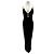 Autre Marque Vestido blazer cuello blanco Negro