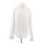 Camicia Dior bianca a sottili righe in cotone Bianco