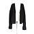 Autre Marque Cardigan aus Kaschmir Schwarz