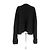 Autre Marque Cardigan aus Kaschmir Schwarz - Ansicht 2