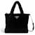 Borsa a tracolla in shearling Prada Nero  - vista 1