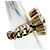 GUCCI GG Marmont Flower Rhinestone Ring Golden - Ansicht 4