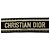 Tracolla in pelle Christian Dior Nero Beige - vista 4