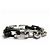 Bracciale a catena Monogram Louis Vuitton Nero Argento - vista 2